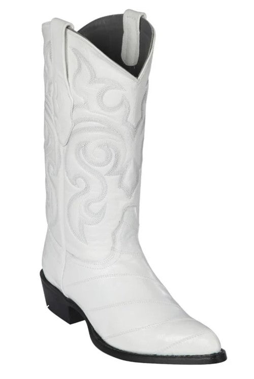 Botas De Anguila Blancas